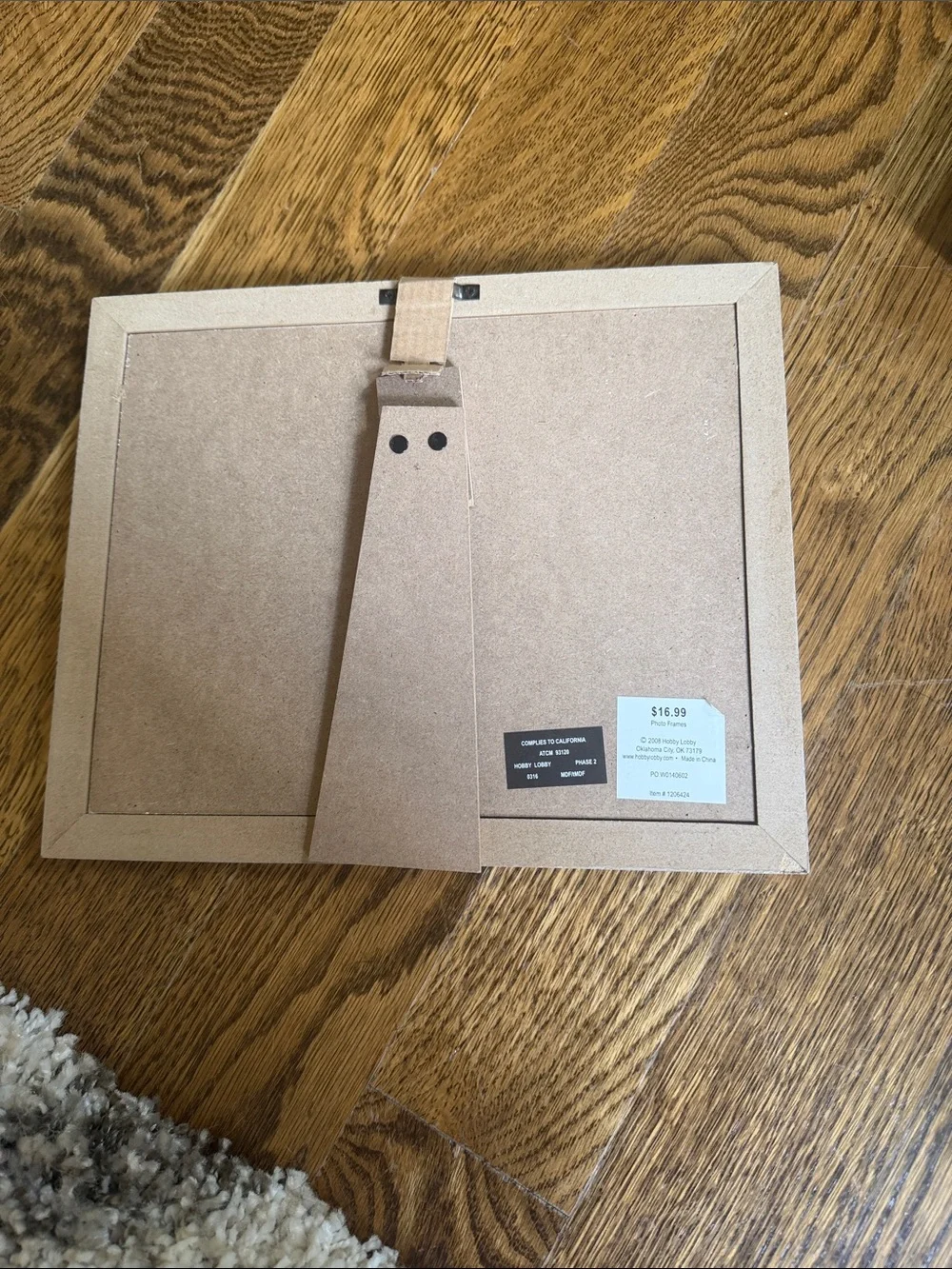 Photo bundle- wood holder and velvet photo book storage